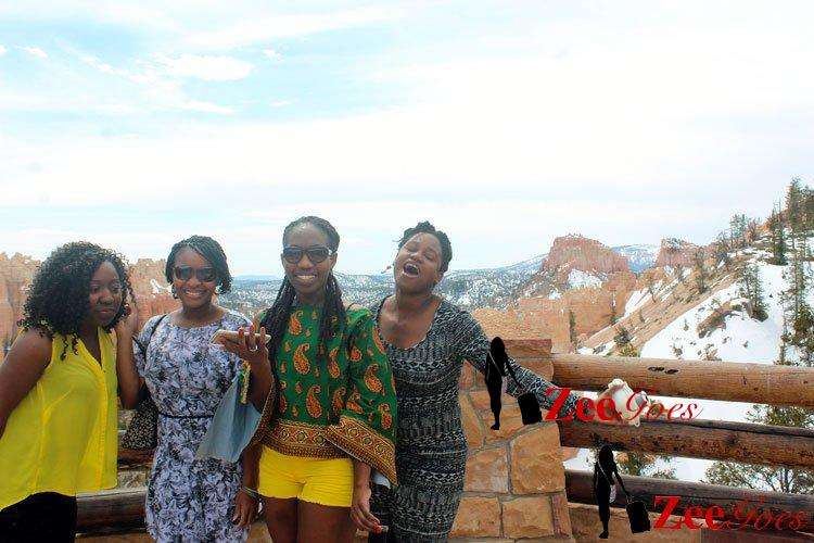 Travel Usa: Bryce Canyon City To Torrey 10 I asked for a fun pose, and that was nwanneka's interpretation