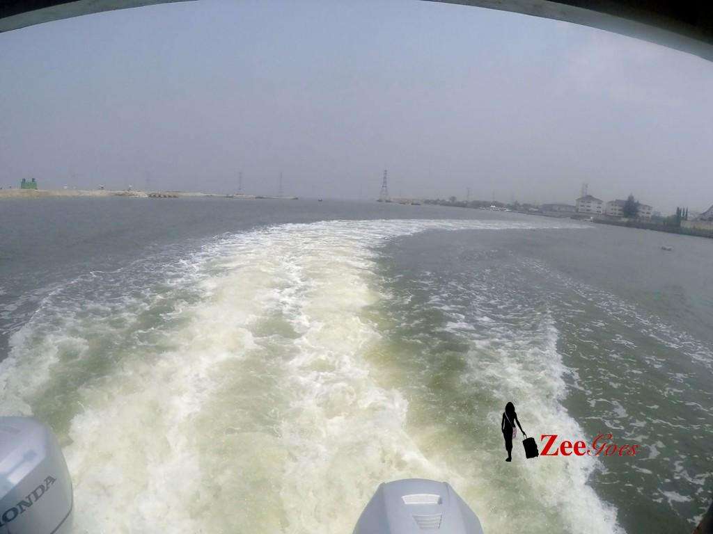 Cruising away from ikoyi