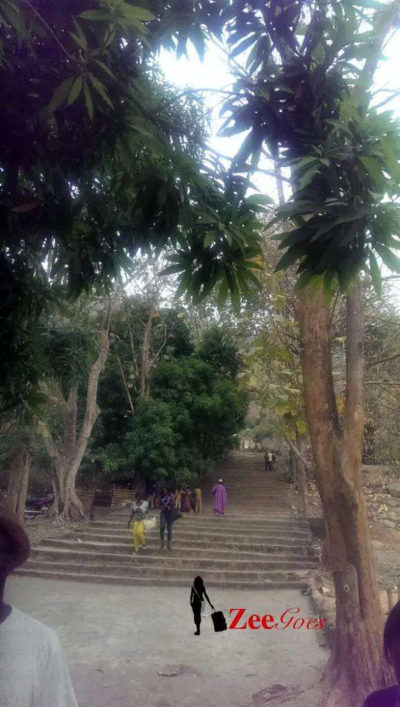 Travel Nigeria: Lagos To Ibadan And Erin Ijesha 9 Beginning of the hike up