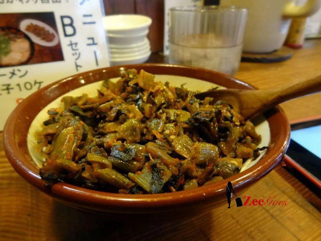 Travel Japan: Grubbing Through Fukuoka 9 Tastes like the sort of efo you would give your first born child for. Delicious and perfectly peppered