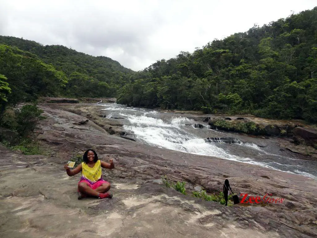 Last stop before heading back, kanbire falls!
