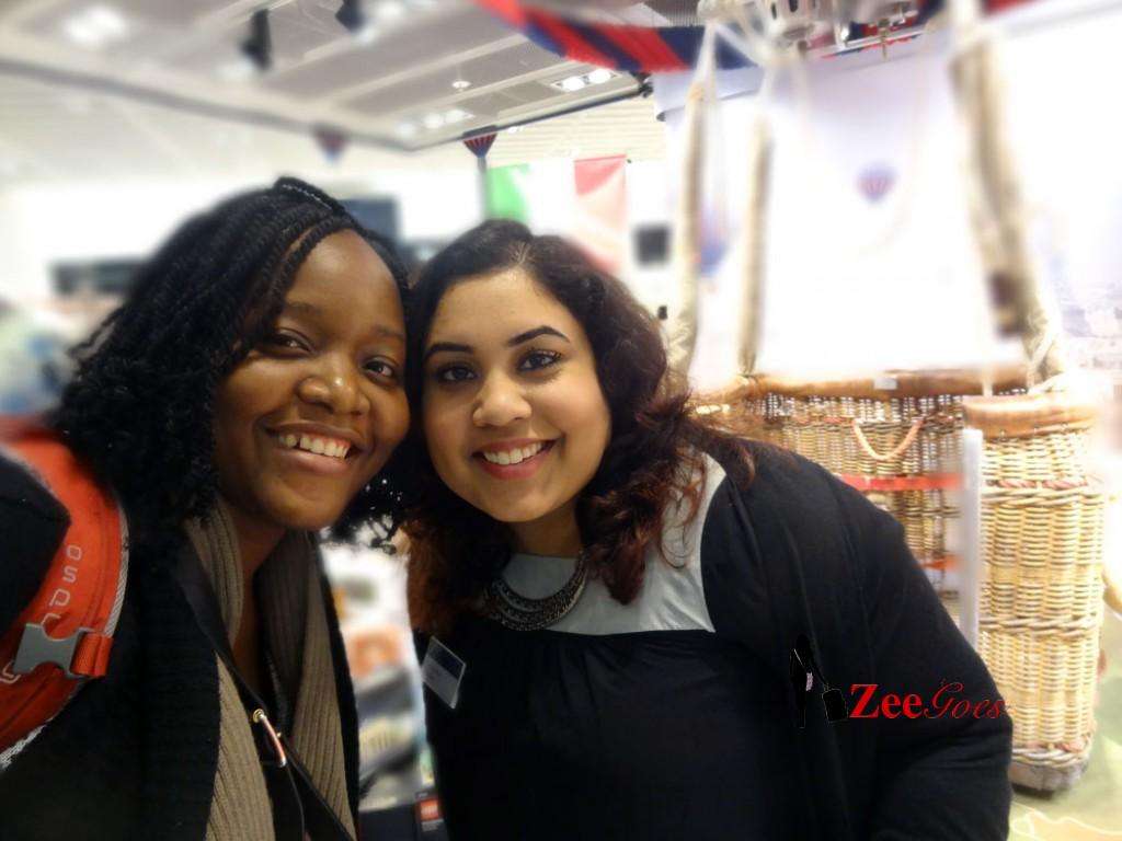 Got to chat with this lovely Pakistani lady now living in Germany. She was trying to get me to try out some truffles :)
