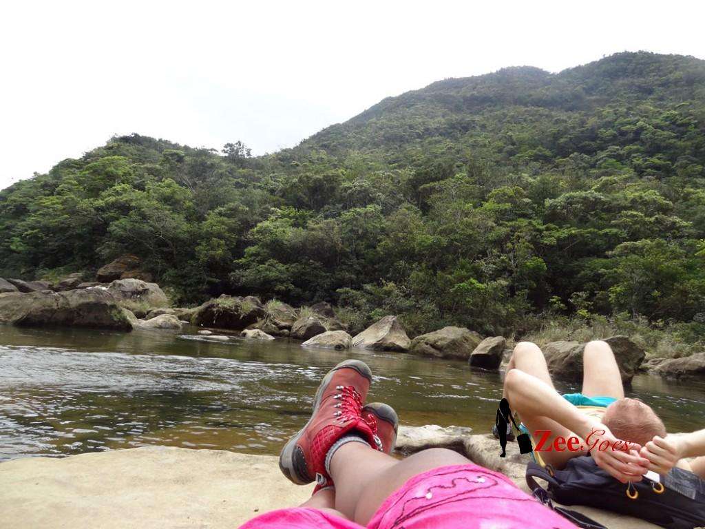 We napped after trekking... Well i napped sha