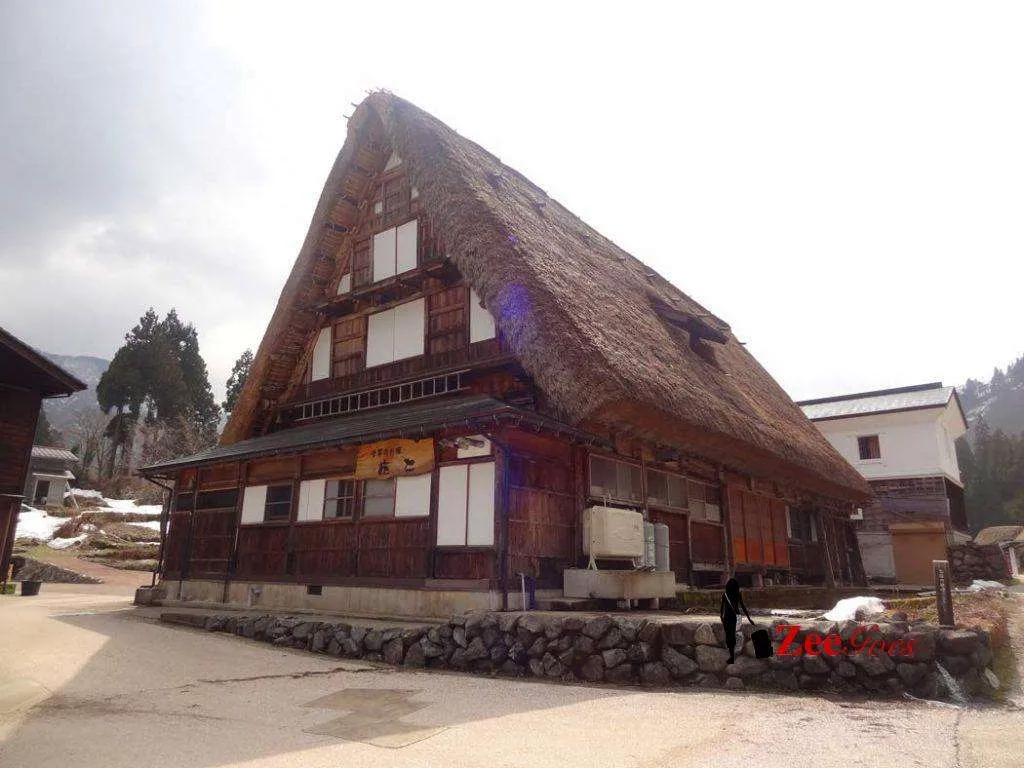 "the structure is called gassho zukuri because the houses resemble palms placed together and fingers pointing upward in prayer. No nails or other metal materials are used. " http://www. Jnto. Go. Jp/