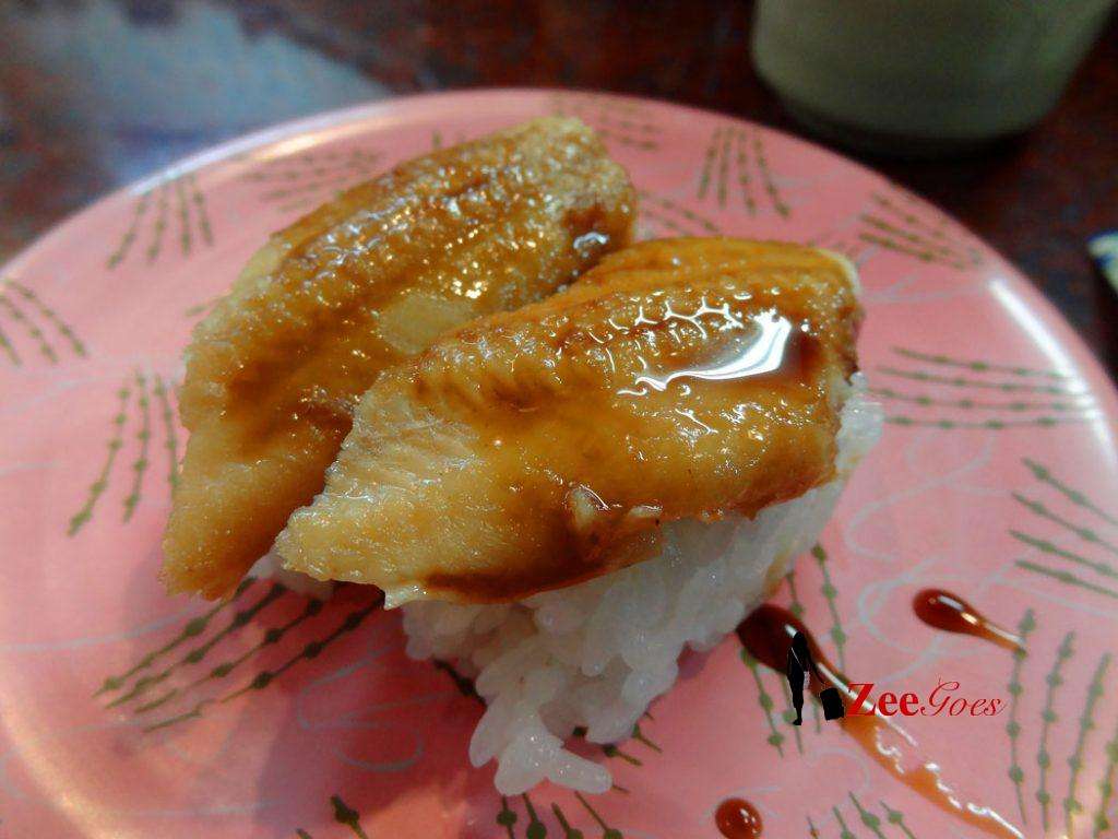Travel Japan: All About The Bling And Sushi In Kanazawa 8 Sea water eel, can't remember if i liked it.