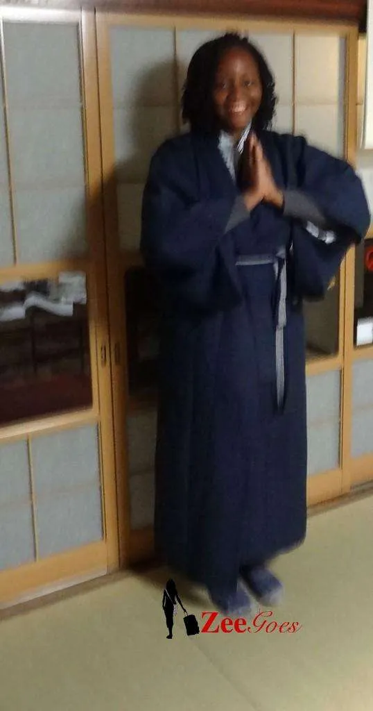 My room came with a yukata too!