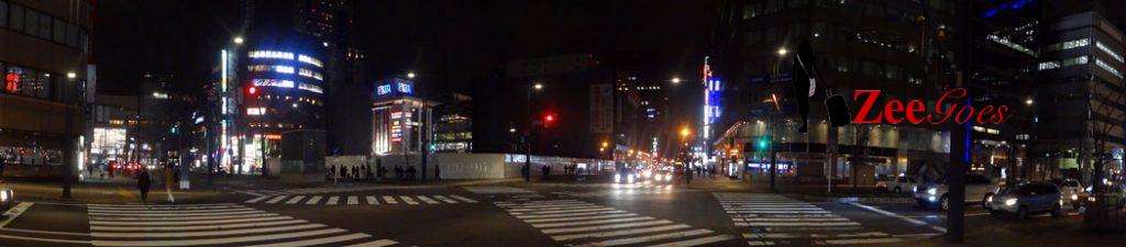 Sapporo, the red light district of japan