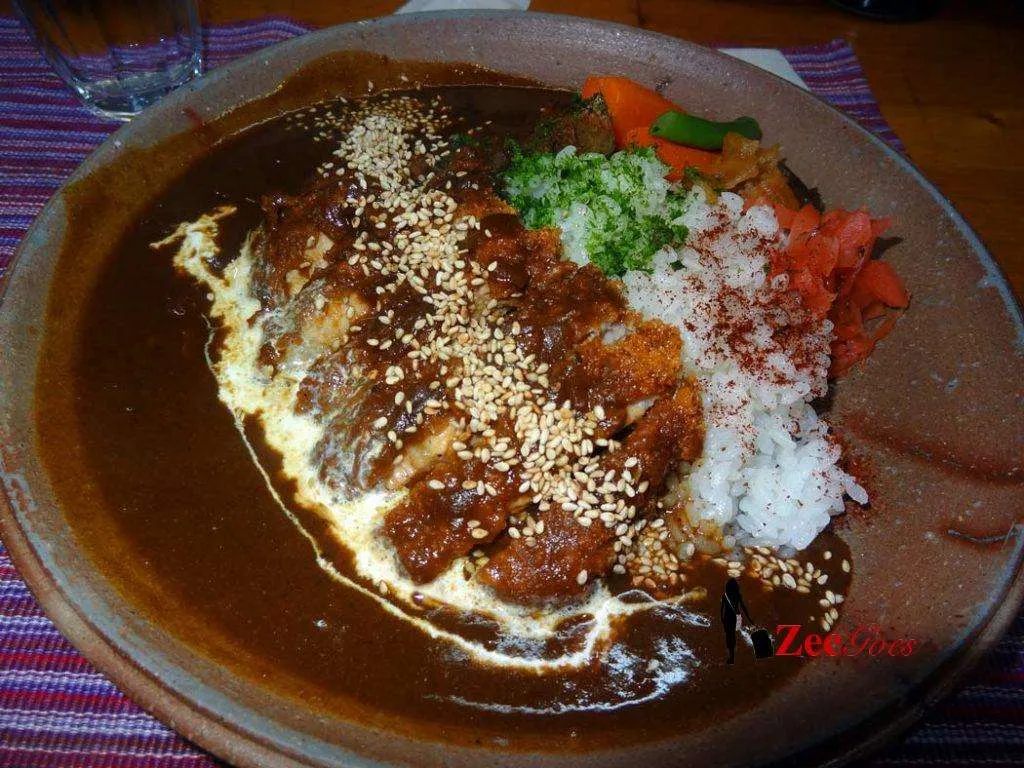 Laze mode, chicken curry for lunch