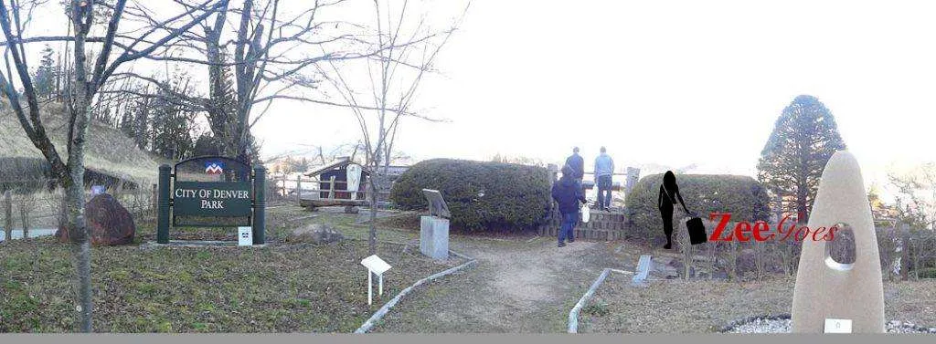 We had a, 'wait, are seeing double? ' moment when we walked by city of denver's park