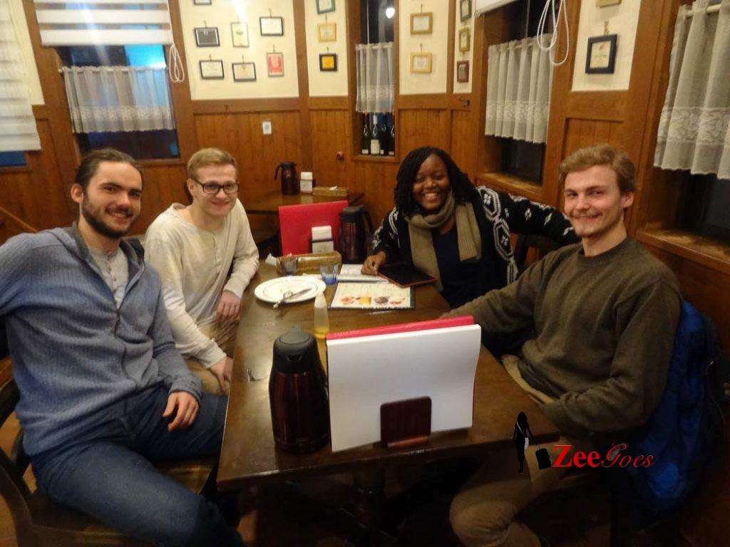 Chill time with norwegians