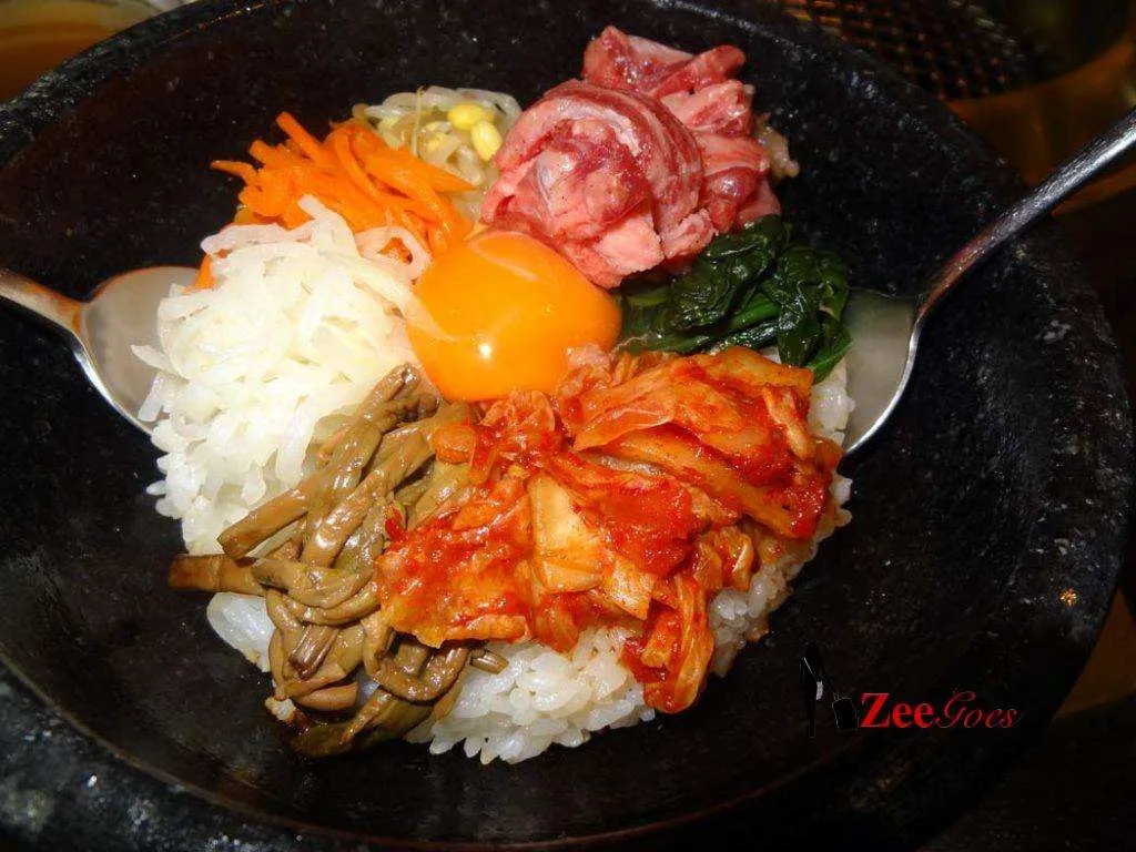 My first taste of hida beef in a hot pot