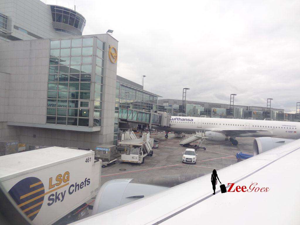 Heading out of frankfurt