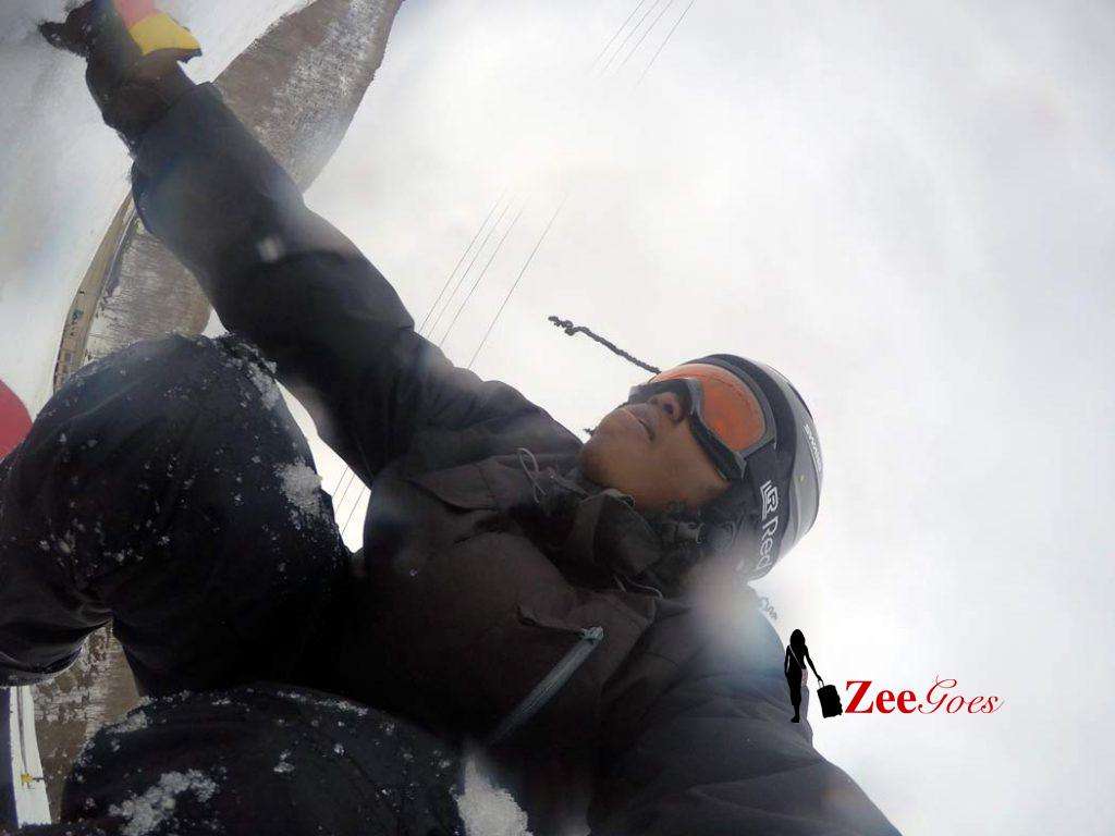 Almost fell! But i kept shredding #baddoo