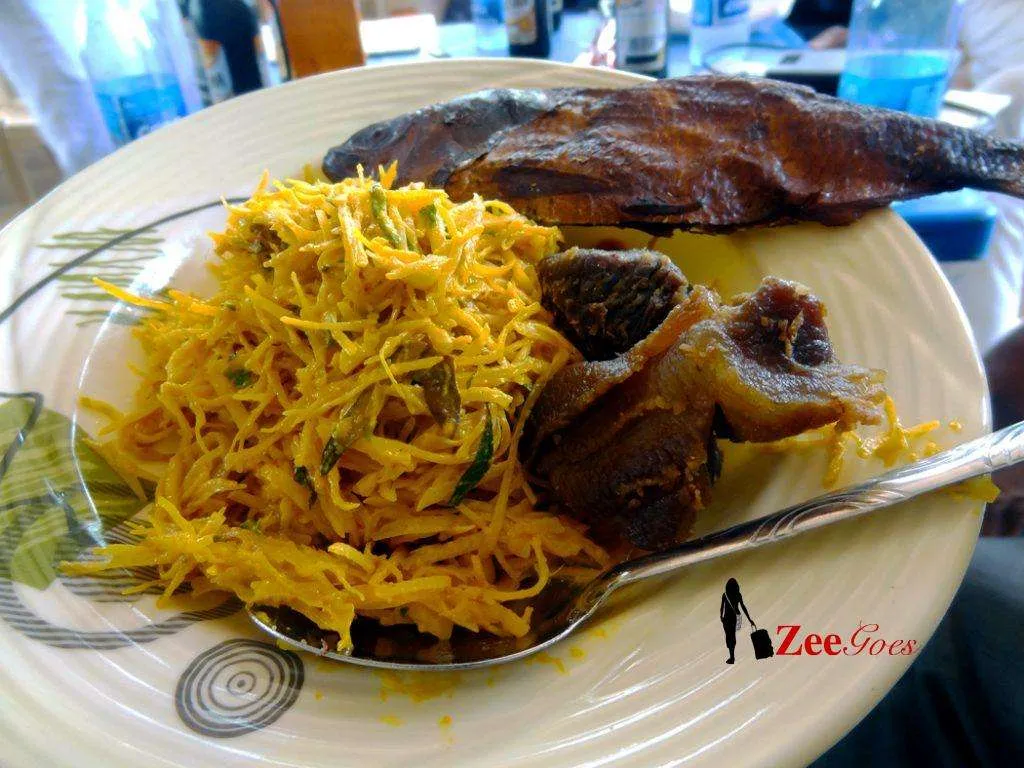 Do you have proper traditional food? If so, send em my way! I got to try abacha, abia style. Not a first for me. Seems to be spiced differently in different eastern regions