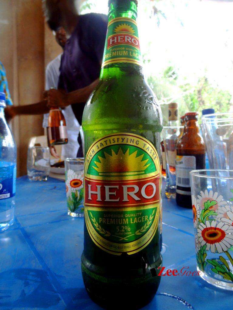 A first for me! This was a welcome drink with the serious Nigerian heat that killing us
