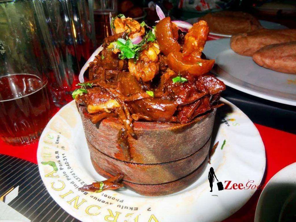 Another first, nkwobi - cow's feet. This was surprisingly tender and so delish