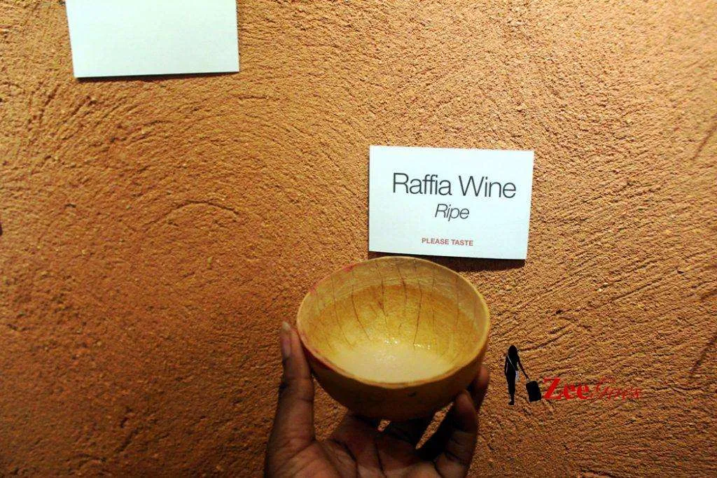 Raffia wine, aka palm wine