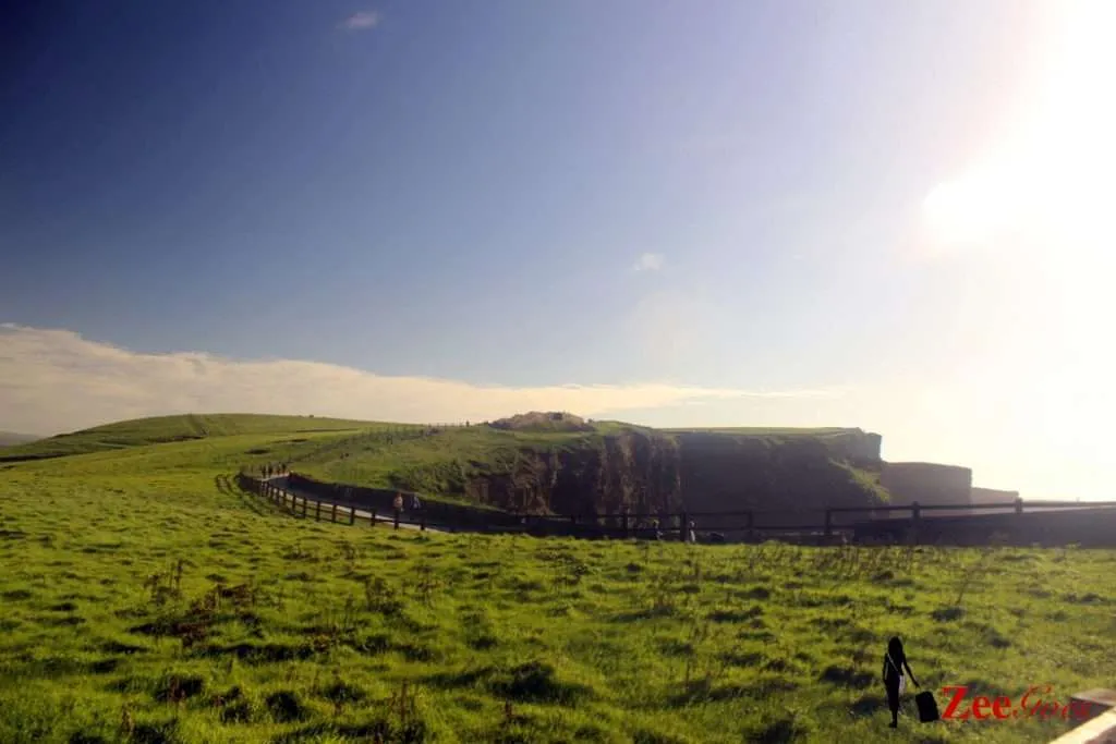 The sun is setting and it is time to hit the road