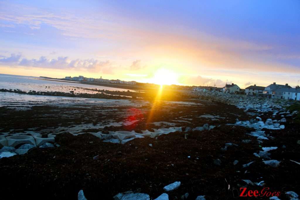 Sunset in galway