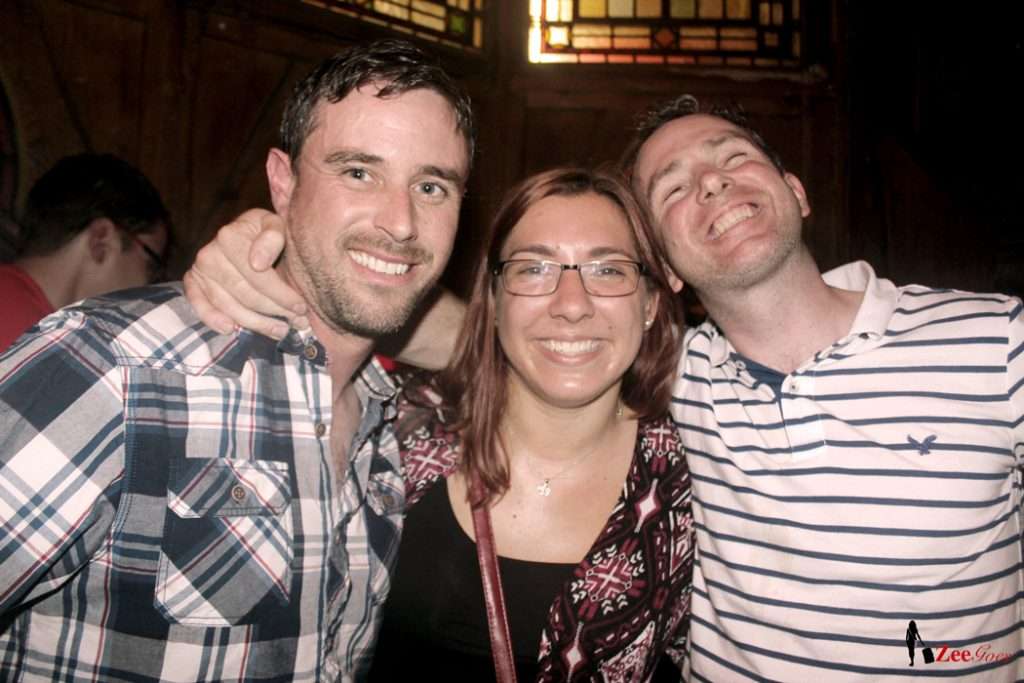 Sloshed, happy, and party time in galway