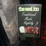 Rest stop and music in donegal town