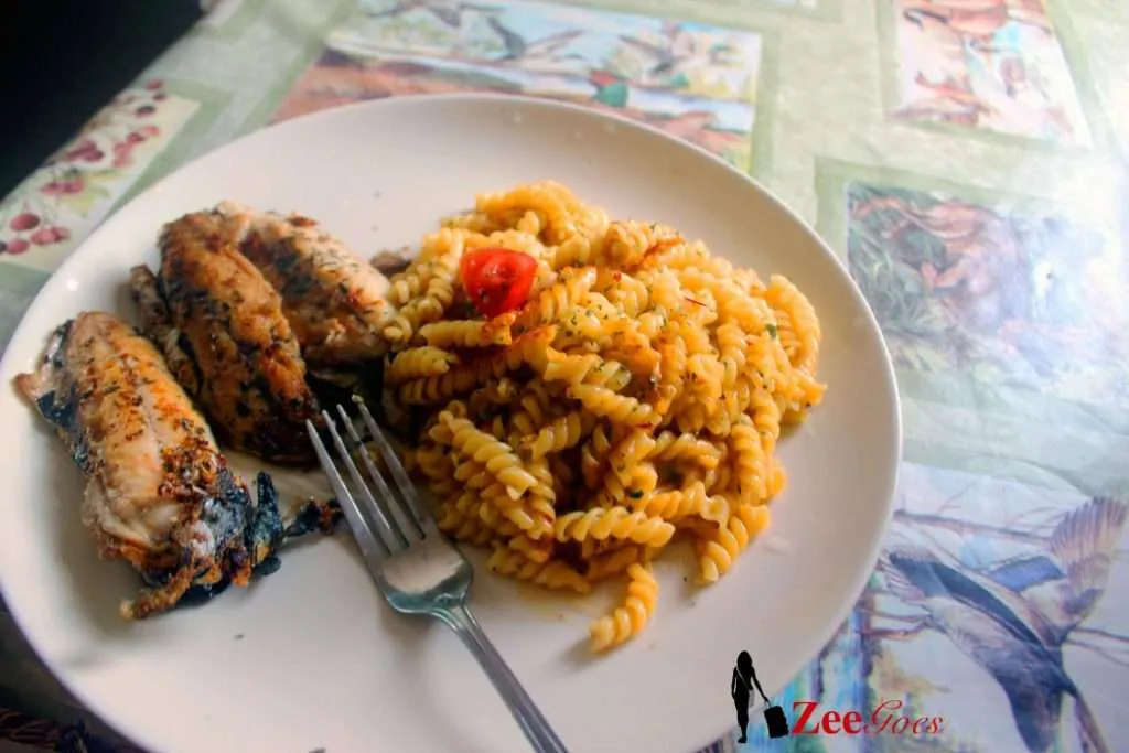 I immediately cooked a bit of my awoof