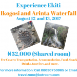 Experience ekiti with @travelkotroom