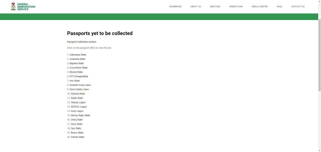 Your Nigerian Passport Is Ready For Collection! 1 Your nigerian passport is ready for collection!